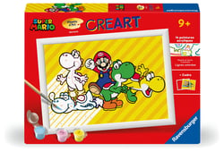 Peinture au numéro Ravensburger - CreArt - Super Mario -25 x 18 cm