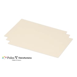 25 cartes Pollen 158x222 mm  - Ivoire