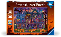Puzzle XXL 100 pièces - La maison des monstres