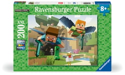 Puzzle XXL 200 pièces - Les aventures de Minecraft
