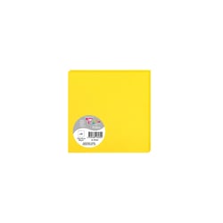 25 cartes Pollen 135x135 mm - Jaune soleil