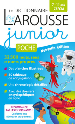 Le dictionnaire Larousse Junior poche - CE, CM
