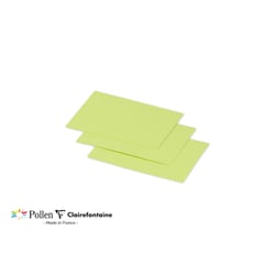 25 cartes Pollen 70x95 mm - Vert bourgeon