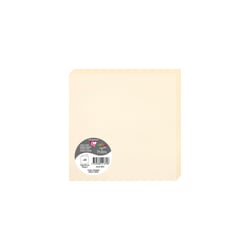 25 cartes pliées Pollen 160x160 mm  - Ivoire
