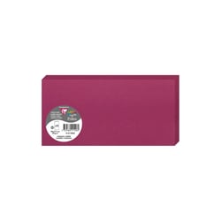 25 cartes pliées Pollen 106x213 mm - Framboise