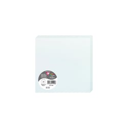 25 cartes pliées Pollen 160x160 mm  - Bleu
