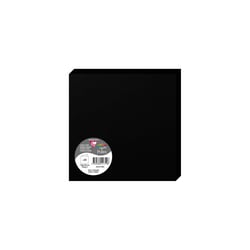25 cartes pliées Pollen 160x160 mm  - Noir