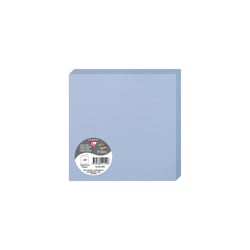 25 cartes pliées Pollen 160x160 mm - Bleu lavande
