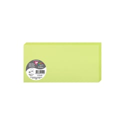 25 cartes pliées Pollen 106x213 mm - Vert bourgeon