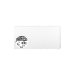 25 cartes pliées Pollen 106x213 mm - Blanc irisé