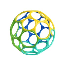 Hochet balle - Oball - Bleu/vert