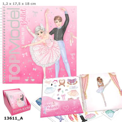Album d'autocollants ballet - TopModel - Dress Me Up 