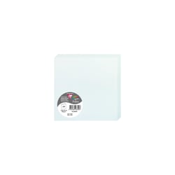25 cartes pliées Pollen 135x135 mm  - Bleu