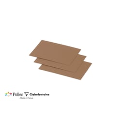 25 cartes Pollen 70x95 mm  - Kraft
