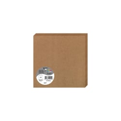 25 cartes pliées Pollen 160 x 160 mm - Kraft