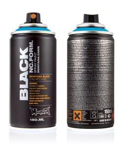 Bombe de peinture acrylique Black Montana - 150 ml - Light Blue 5030