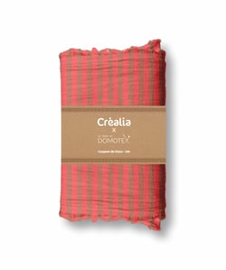 Tissu en double gaze de coton Domotex - 200 x 125 cm - Havane