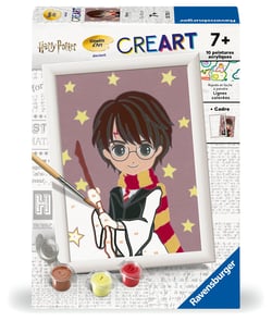 Peinture au numéro Ravensburger - CreArt - Harry Potter : Harry - 13 x 18 cm
