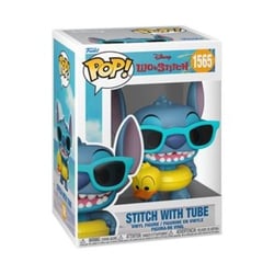 Figurine Funko POP! - Lilo et Stitch - Stitch avec bouée canard n°1567