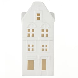 Maison hollandaise en céramique - 8 x 7 x 17 cm - Créalia