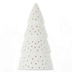 Sapin céramique - 8 x 8 x 15cm - Créalia