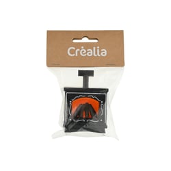 Mini poêle à bois avec feu - Créalia