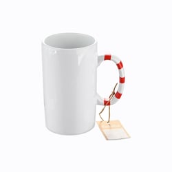 Mug sublimable - anse sucre d'orge - 470 ml - Créalia