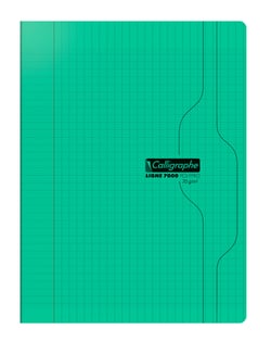 Cahier Calligraphe - Vert – 24 x 32 cm – 96 pages seyès