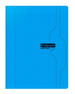 Cahier Calligraphe - Bleu – 24 x 32 cm – 96 pages seyès