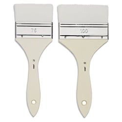 Lot de 2 spalters Pébéo - Poils synthétiques - n°75, 100