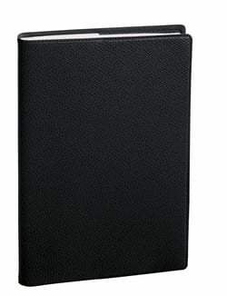 Agenda semainier 2026 Quo Vadis - Noir - 21 x 27 cm - Président S