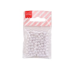 Lot de 75 perles rondes La Petite Epicerie - 6 mm - Nacré
