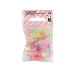 Lot de 50 perles coeurs La Petite Epicerie - Pastel