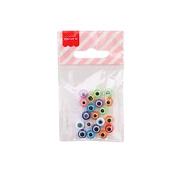 Lot de 20 perles rondes La Petite Epicerie - 8 mm - Oeil porte-bonheur