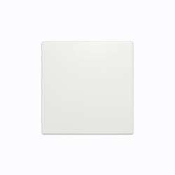 Carreau céramique sublimable - 15 x 15cm - Blanc - Créalia