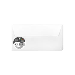 20 enveloppes Pollen 110x220 mm - Blanc irisé
