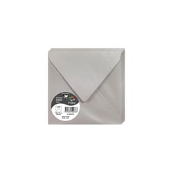 20 enveloppes Pollen 140x140 mm - Argent