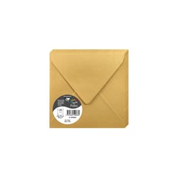 20 enveloppes Pollen 140x140 mm - Or