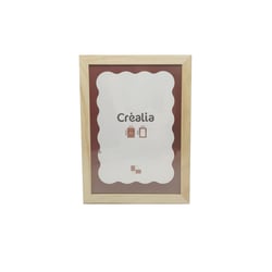 Cadre photo en bois à décorer - 21 x 29,7cm - Créalia