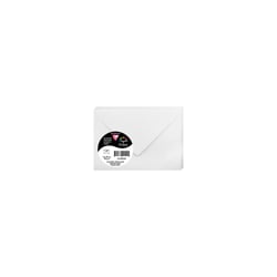 20 enveloppes Pollen 75x100 mm - Blanc irisé