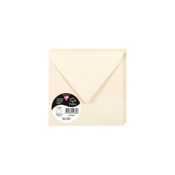20  enveloppes Pollen 140x140 mm  - Ivoire