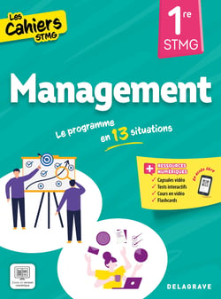 Les cahiers STMG : Cahiers STMG Management 1re STMG (2025) - Pochette élève