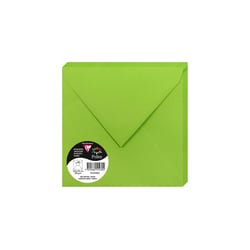 20  enveloppes Pollen 165x165 mm  - Vert menthe