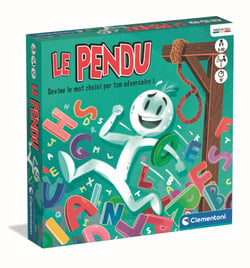 Le pendu - Jeu de société enfant - Clementoni