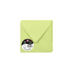 20 enveloppes Pollen 140x140 mm - Vert bourgeon