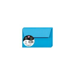 20  enveloppes  Pollen 90x140 mm  - Bleu turquoise