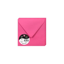 20  enveloppes Pollen 140x140 mm  - Rose fuchsia