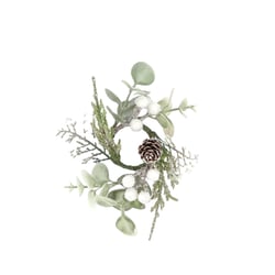 Rond de serviette Artyfêtes - Neige glaciale