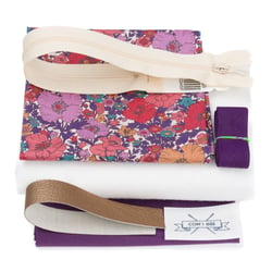 Kit couture trousse fleurie - Com 1 Idée