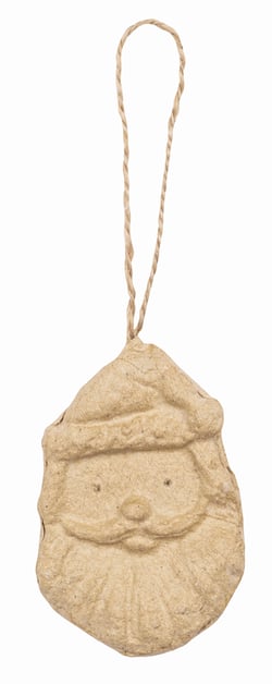 Tête Père Noël à suspendre Décopatch - NO071C - 8,5x5x1 cm